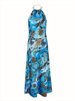 Midi dress with rear neckline Dessert collection - Image 2
