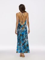 Midi dress with rear neckline Dessert collection - Image 3