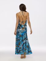 Midi dress with rear neckline Dessert collection - Image 4