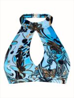 Bikini top with neck fastening Dessert - Image 2