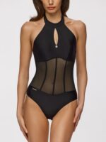 One-piece swimsuit Dessert Black - Image 4