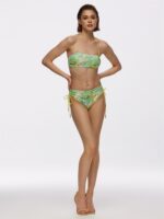 Bandeau bikini top Parfume Green - Image 3