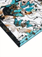Silk shawl with Touch print - Image 2