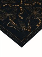 Silk shawl Zazazu black - Image 2