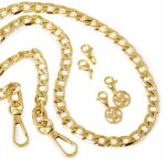 Chain and replaceable carabiners set