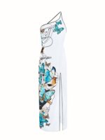 Long asymmetry dress Touch collection - Image 2