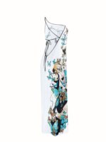 Long asymmetry dress Touch collection - Image 11