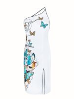 Short asymmetry dress Touch collection - Image 2