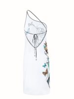 Short asymmetry dress Touch collection - Image 8